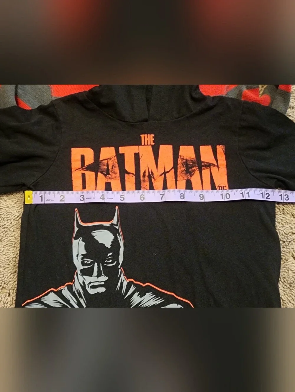 Boys Size 4T Outfit, Batman Shirt w/Hoodie, Cat & Jack Long Sleeve & Pants